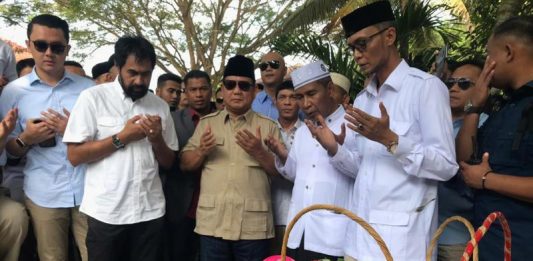 Prabowo Kenang 14 Tahun Tsunami Aceh