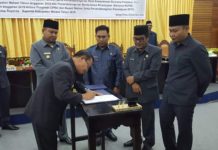 APBD Melawi 2019 Disahkan Rp1,173 Triliun