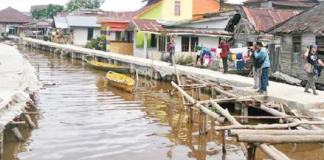 Kawasan Kumuh di Pontianak 38 Hektare
