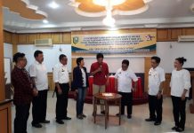 Elpagar Serahkan Aplikasi E-Sawit ke Pemkab Sanggau