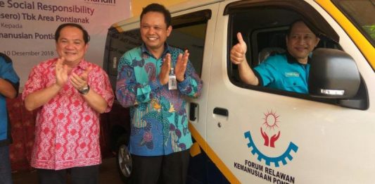 Demi Kemanusiaan, FRKP Dapat Bantuan Mobil Ambulan