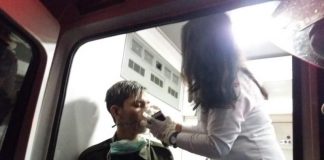 Kebakaran Besar, Sejumlah Pemadam Pontianak Sesak Nafas, Syukurlah PMI Sigap