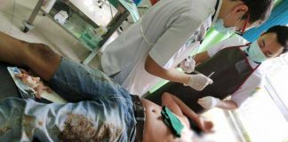 Pasutri Warga Jalan Dharma Putra Dibacok Tetangga Sendiri