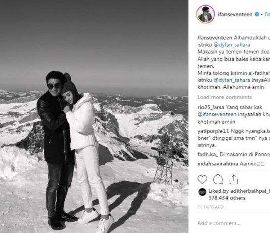 Ifan Seventeen: Tolong Kirim Al Fatihah Untuk Dylan