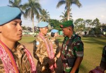 Selesai Tugas di Lebanon, Tiga Prajurit Paldam Kembali ke Bumi Khatulistiwa