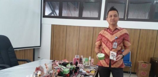 BBPOM kembali Sita Kosmetik Tanpa Izin Edar