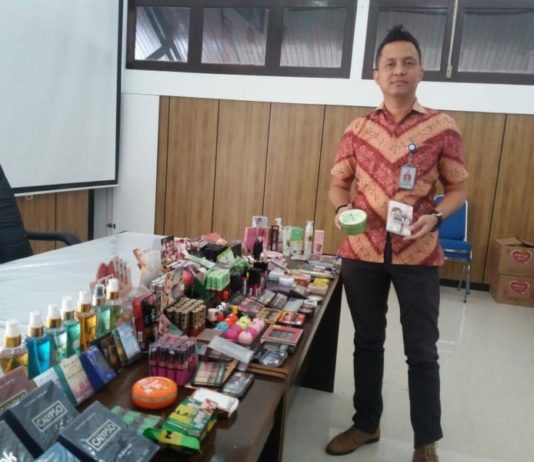 BBPOM kembali Sita Kosmetik Tanpa Izin Edar