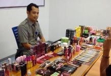 1.456 Kosmetik Kemasan Disita, Kebanyakan Pesan via Online
