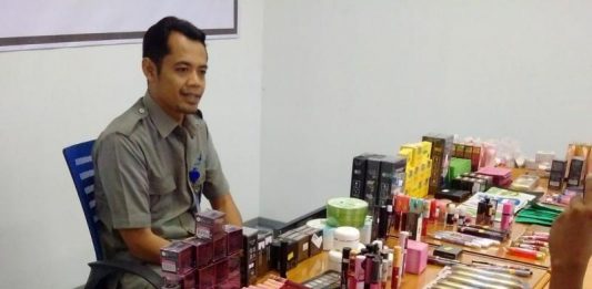 1.456 Kosmetik Kemasan Disita, Kebanyakan Pesan via Online