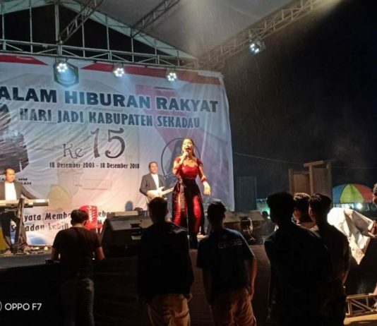 Irma Darmawangsa Ucapkan HUT Sekadau