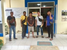 Kepergok Saat Sedang Asyik Nyabu , Gogo Dibekuk