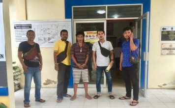 Kepergok Saat Sedang Asyik Nyabu , Gogo Dibekuk