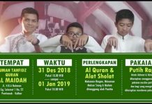 Mari Isi Malam Pergantian Tahun Bersama Rumah Tahfidz Quran Al Maidah