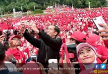 Jokowi Senam Bersama 20 Ribu Orang