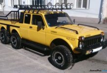 Niva Lada, Modifikasi Truk Roda 6 Asal Rusia