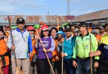 Kapolres hingga Sekda ‘Bersih-Bersih’ Pasar Masuka