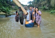 Banjir ‘Langka’ Rendam Tiga Desa di Sanggau