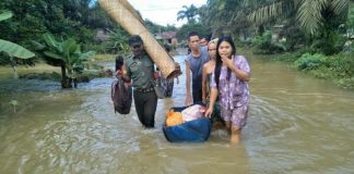 Banjir ‘Langka’ Rendam Tiga Desa di Sanggau