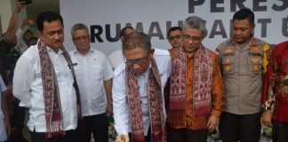 Gubernur Resmikan Rumah Sakit Pratama Semitau