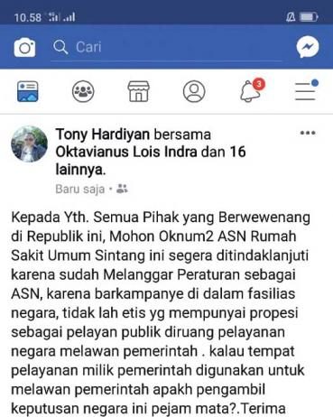 Tiga Pegawai RSUD Sintang Digarap Bawaslu