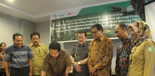 Siap Bangun 508 Unit Keramba Kepiting