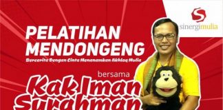 Pelatihan Mendongeng Bercerita Dengan Cinta Menanamkan Akhlaq Mulia