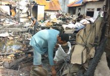 Harta Ludes, Tempat Tinggal Sisakan Puing-puing