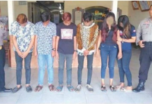 Polisi Amankan 6 Remaja yang Ngelem di Pinggir Jalan