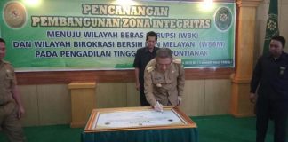 Ayo… Hijaukan Zona Integritas di Kalbar, Tinggalkan Merah