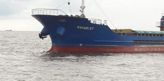 Kapal Bahari 27 Dikabarkan Sempat Kandas di Muara Jungkat