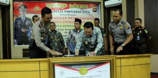 Wabup Hermanus Apresiasi Polresta Pontianak Kota atas Predikat WBK