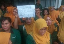 Puluhan Tenaga CS Outsourcing Ngadu Dewan Pontianak