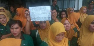 Puluhan Tenaga CS Outsourcing Ngadu Dewan Pontianak