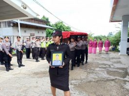 Upacara Penyerahan Jasad Secara Kedinasan