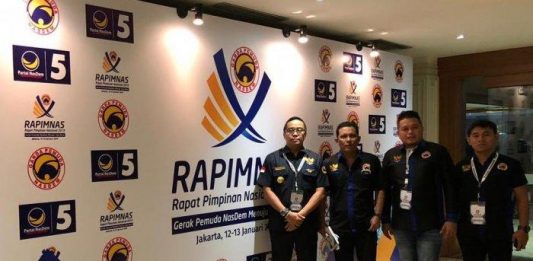 Ketua DPW Garda Pemuda Nasdem Kalbar Syariful Hamzah Nauly Akan Memenangkan Nasdem Pada Pemilu 2019