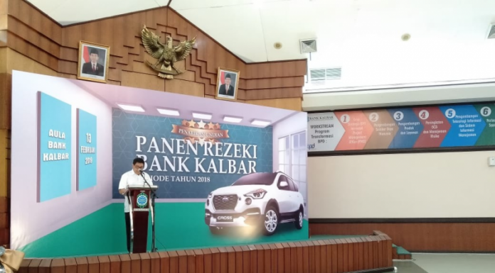 Undian Bank Kalbar Penghargaan untuk Nasabah Loyal