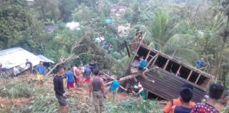 Tiga Anak Tewas Tertimbun Tanah