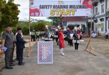 Satlantas Polres KKU Pelopor Giat Apel Besar Millenial Road Safety Festival