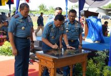 Kasal Resmikan Mako Lantamal XII di Wajok