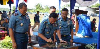 Kasal Resmikan Mako Lantamal XII di Wajok