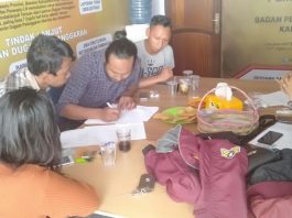 Relawan Buat Laporan ke Bawaslu