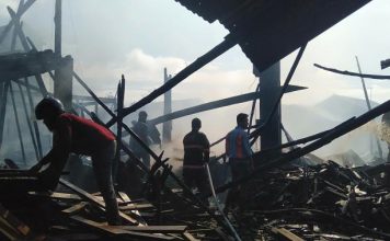 Gudang Mebel di Sungai Raya dan 5 Ruko di Tanjungpura Hangus