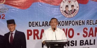 Djoko Santoso Sebut Prabowo – Sandi Sudah Menang