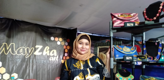 Kreasi Unik Corak Insang dan Seni Batu Alam Terpajang di PFF