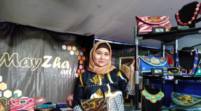 Kreasi Unik Corak Insang dan Seni Batu Alam Terpajang di PFF