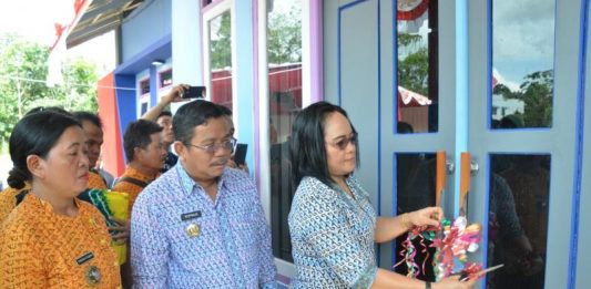 Pemdes Tapang Semadak Tempati Kantor Baru