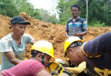 PDAM Pasang Pipa Gandeng ke Nanga Taman