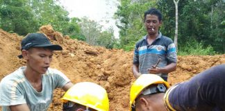 PDAM Pasang Pipa Gandeng ke Nanga Taman