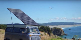 Berkat Tenaga Surya, VW Tua Ogah Menenggak BBM