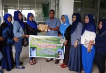 Salurkan Bantuan untuk Aisyah Putri dan Korban Banjir